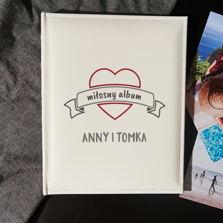 Miłosny - Personalizowany Album na zdjęcia