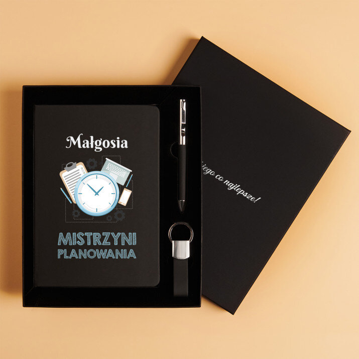 Mistrzyni planowania - Zestaw z notatnikiem