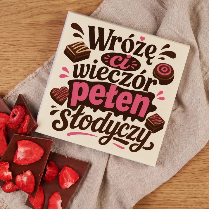 Czekolada Z Truskawkami Na Andrzejki Prezent Dla Kobiety: Słodka Wróżba Wieczoru Czekolada Z Truskawkami Na Andrzejki Prezent Dla Kobiety: Słodka Wróżba Wieczoru