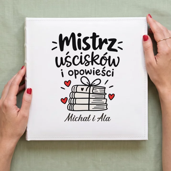 Album Na Zdjęcia Tradycyjny Na Dzień Babci I Dziadka Przedszkole Prezent Dla Babci i Dziadka Pary: Mistrz Uścisków I Album Na Zdjęcia Tradycyjny Na Dzień Babci I Dziadka Przedszkole Prezent Dla Babci i Dziadka Pary: Mistrz Uścisków I