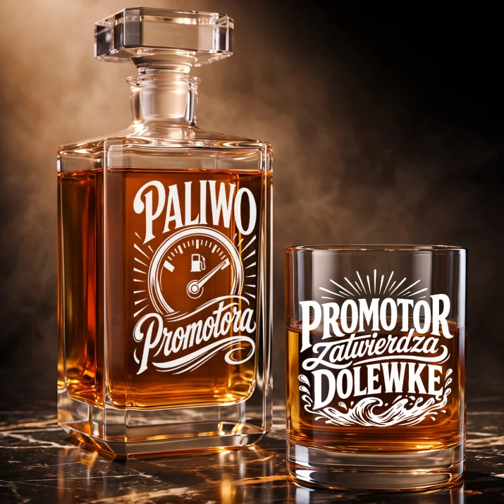 Zestaw Do Whisky Dla Promotora Prezent Dla Mężczyzny: Paliwo Promotora