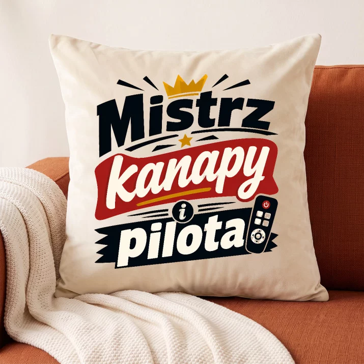 Poduszka Dekoracyjna Na Dzień Mężczyzny Prezent Dla Mężczyzny: Mistrz Kanapy