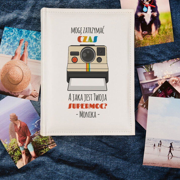 Mogę zatrzymać czas - Personalizowany Album na zdjęcia Mogę zatrzymać czas - Personalizowany Album na zdjęcia