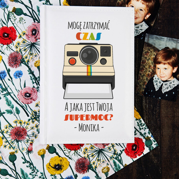 Mogę zatrzymać czas - Personalizowany Album na zdjęcia