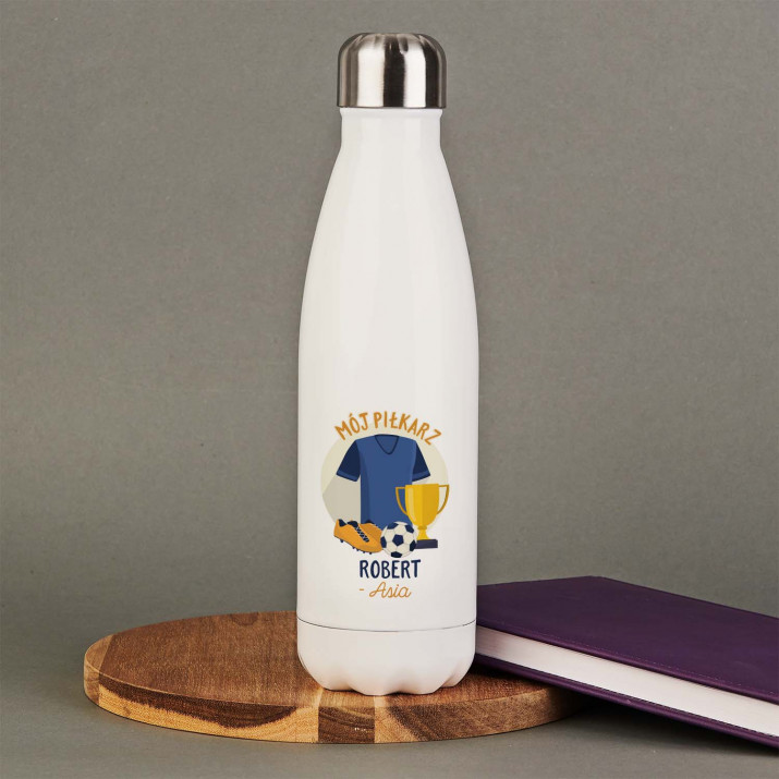 Mój piłkarz - Butelka na wodę 500 ml