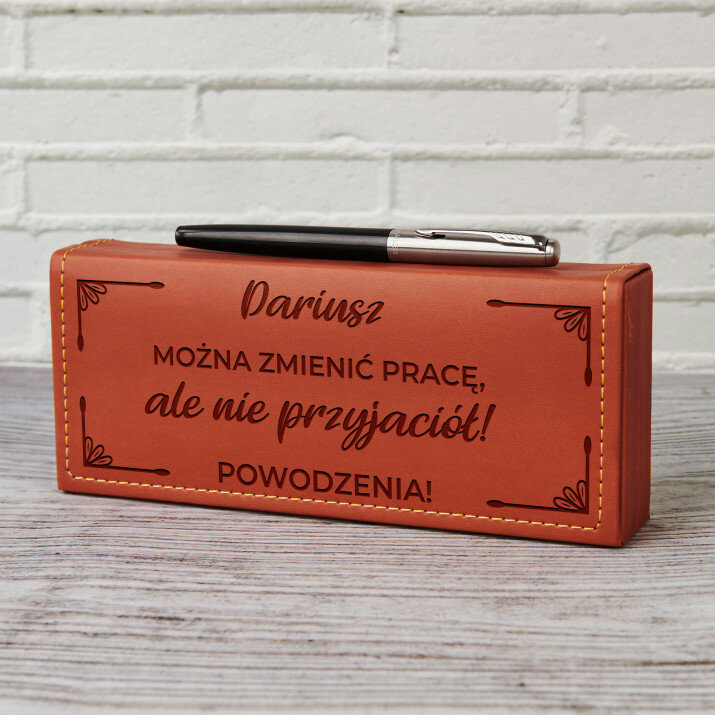 Można zmienić pracę - Pióro Parker w etui