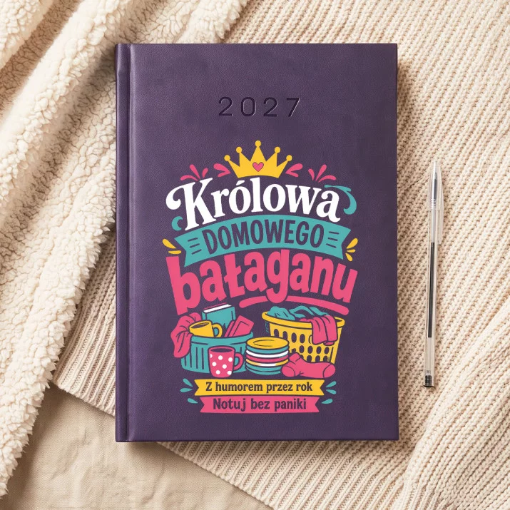 Kalendarz Książkowy A5 2027 Dla Pani Domu Prezent Dla Kobiety: Domowy Humor Kalendarz Książkowy A5 2027 Dla Pani Domu Prezent Dla Kobiety: Domowy Humor