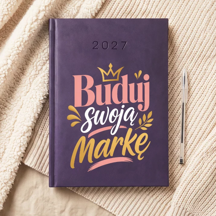 Kalendarz Książkowy A5 2027 Na Otwarcie Firmy Prezent Dla Kobiety: Kobieca Marka Kalendarz Książkowy A5 2027 Na Otwarcie Firmy Prezent Dla Kobiety: Kobieca Marka