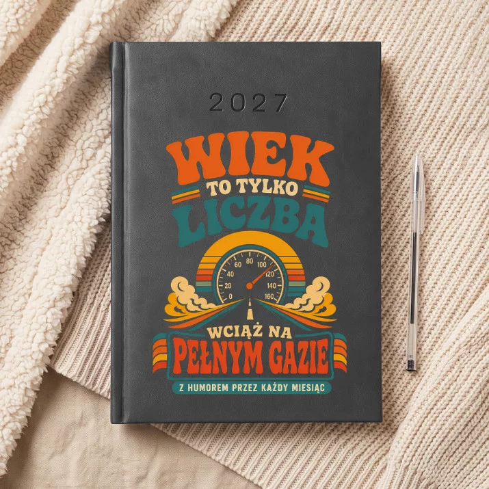 Kalendarz Książkowy A5 2027 Na 60 Lat Prezent Dla 60 Latka Mężczyzny: Groovy Retro Humor Kalendarz Książkowy A5 2027 Na 60 Lat Prezent Dla 60 Latka Mężczyzny: Groovy Retro Humor