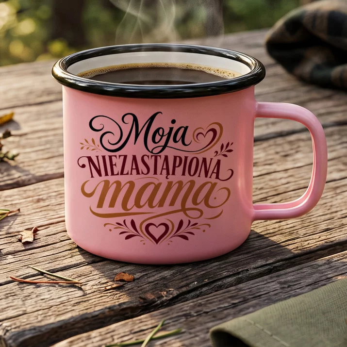 Kubek Emaliowany Na Dzień Mamy Prezent Dla Mamy Kobiety: Niezastąpiona Elegancja