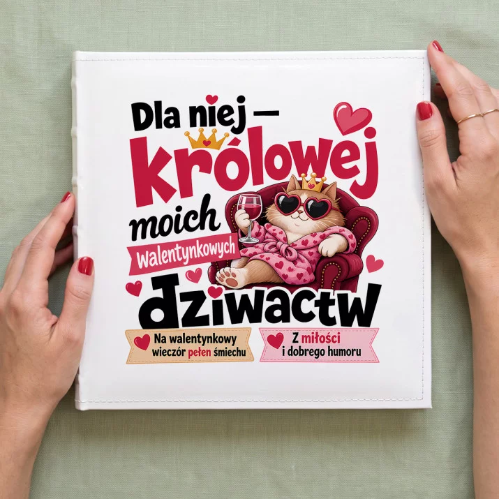 Album Na Zdjęcia Tradycyjny Na Walentynki Prezent Na Rocznicę Dla Kobiety: Zabawna Miłosna Kronika Album Na Zdjęcia Tradycyjny Na Walentynki Prezent Na Rocznicę Dla Kobiety: Zabawna Miłosna Kronika