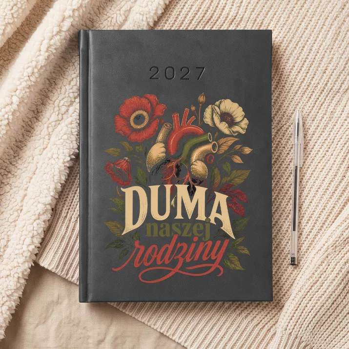 Kalendarz Książkowy A5 2027 Na 80 Urodziny Taty Prezent Dla 80 Latka Mężczyzny: Emblemat Rodzinny Retro Kalendarz Książkowy A5 2027 Na 80 Urodziny Taty Prezent Dla 80 Latka Mężczyzny: Emblemat Rodzinny Retro