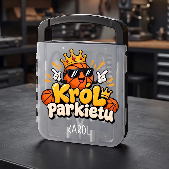 Zestaw Narzędzi Dla Koszykarza Prezent Dla Mężczyzny: Król Parkietu Zestaw Narzędzi Dla Koszykarza Prezent Dla Mężczyzny: Król Parkietu