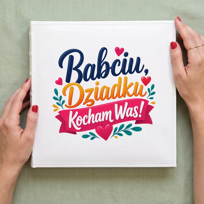 Album Na Zdjęcia Tradycyjny Na Dzień Babci i Dziadka Prezent Dla Babci i Dziadka Pary: Kocham Was Album Na Zdjęcia Tradycyjny Na Dzień Babci i Dziadka Prezent Dla Babci i Dziadka Pary: Kocham Was