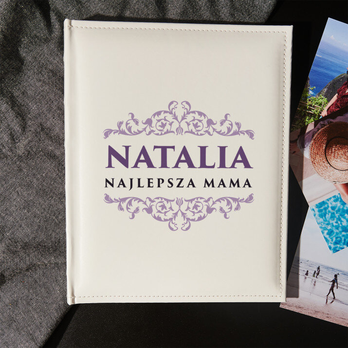 Najlepsza mama - Personalizowany Album na zdjęcia