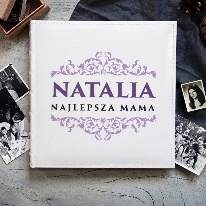 Najlepsza mama - Personalizowany Album na zdjęcia Najlepsza mama - Personalizowany Album na zdjęcia