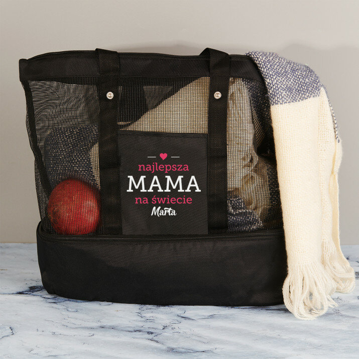 Najlepsza mama - Torba plażowa termiczna