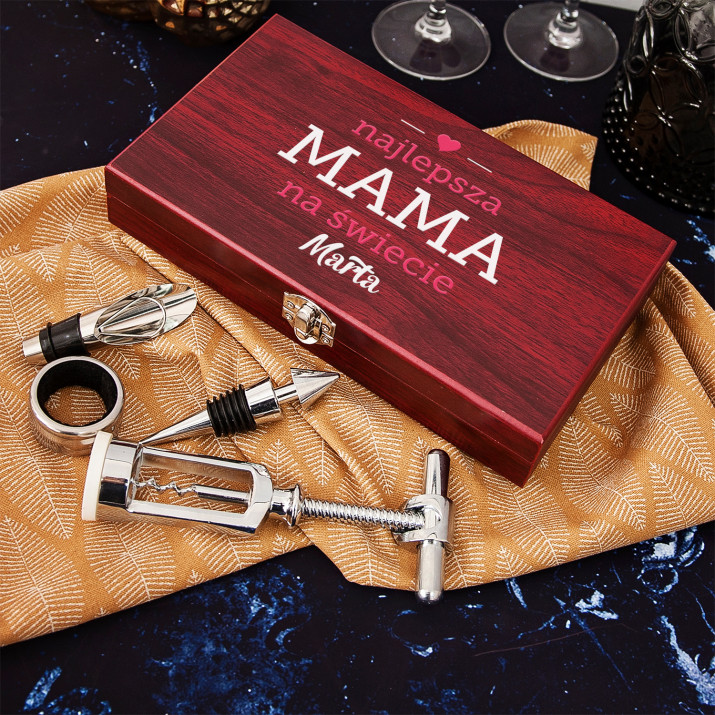 Najlepsza Mama - zestaw do wina