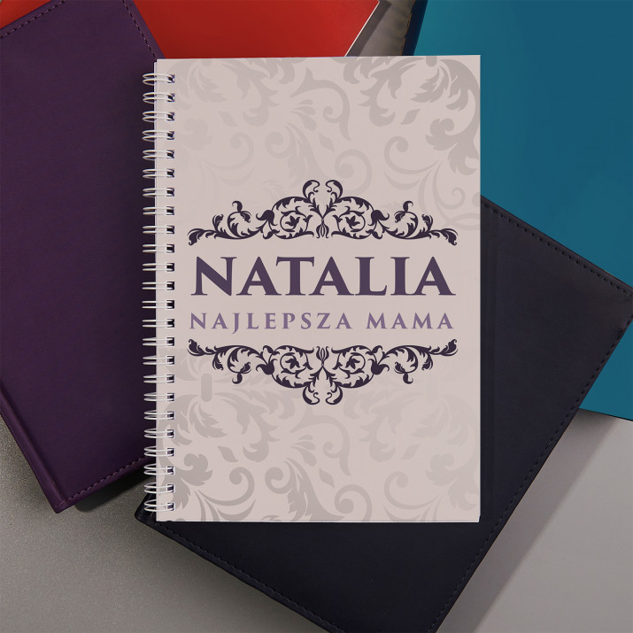 Najlepsza Mama - Zeszyt na spirali A5