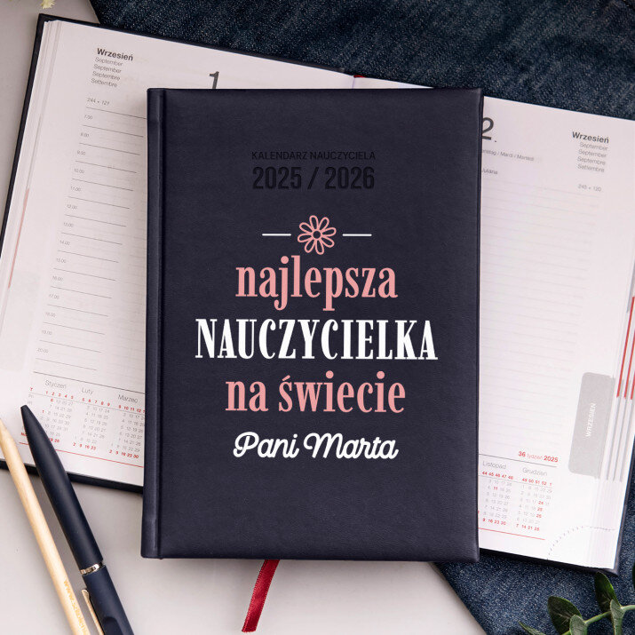 Najlepsza nauczycielka na świecie - Kalendarz nauczyciela