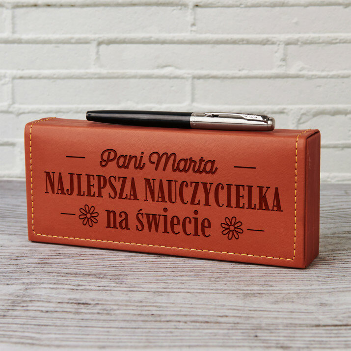 Najlepsza nauczycielka na świecie - Pióro Parker w etui