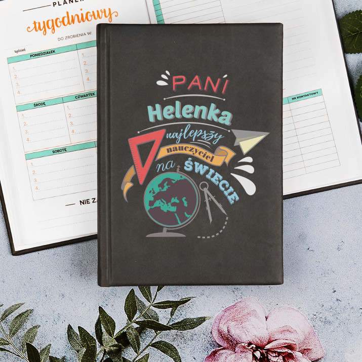 Najlepsza nauczycielka na świecie - Planer Książkowy A5
