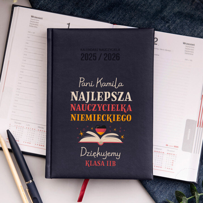 Najlepsza nauczycielka niemieckiego - Kalendarz nauczyciela