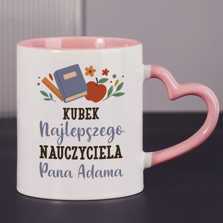 Najlepszego nauczyciela - Personalizowany Kubek