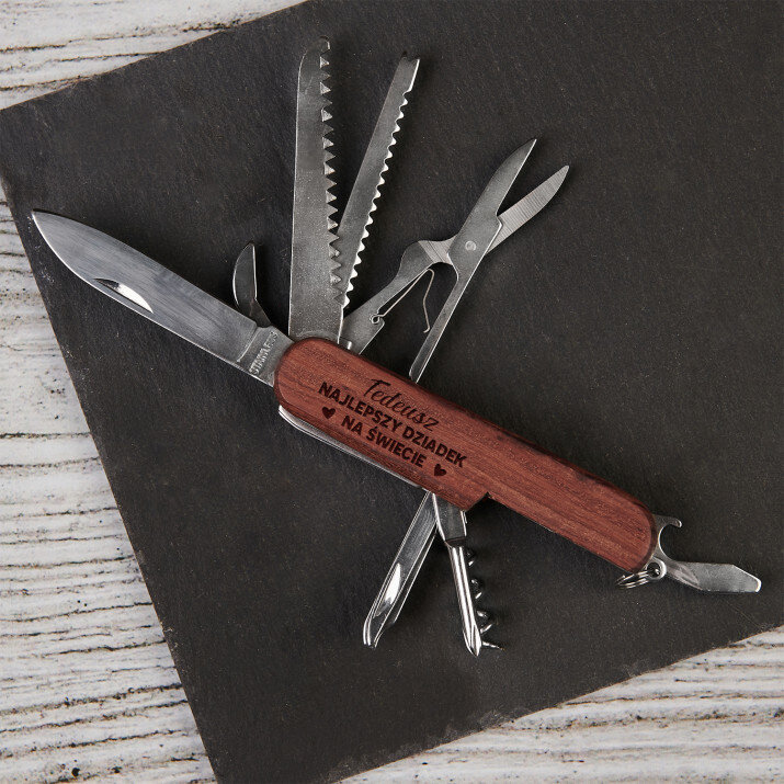 Najlepszy dziadek na świecie - Scyzoryk z grawerem