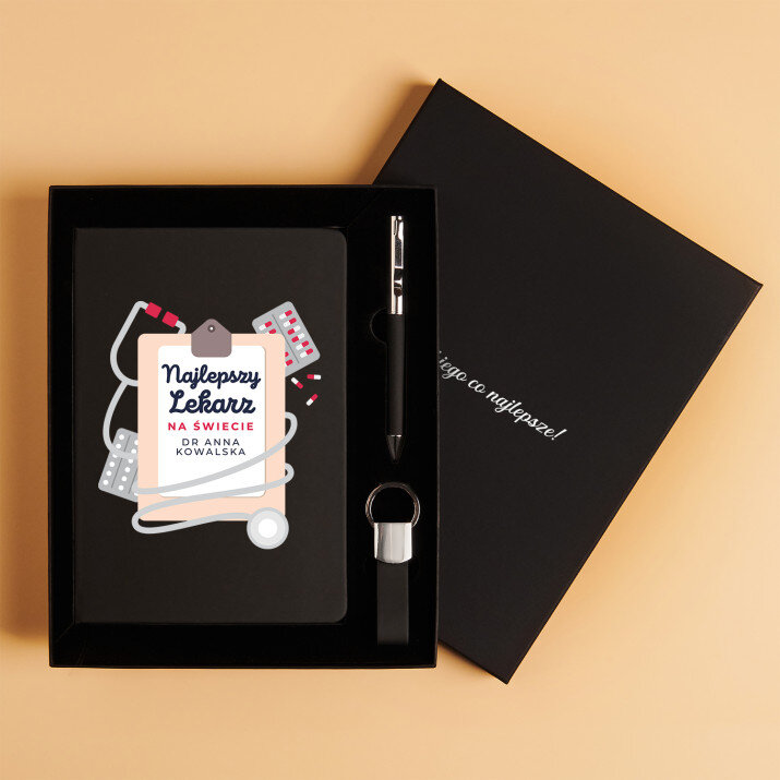Najlepszy lekarz - Zestaw z notatnikiem