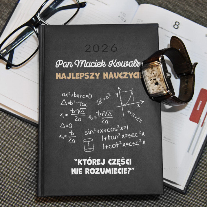 Najlepszy nauczyciel matematyki - Kalendarz 2026