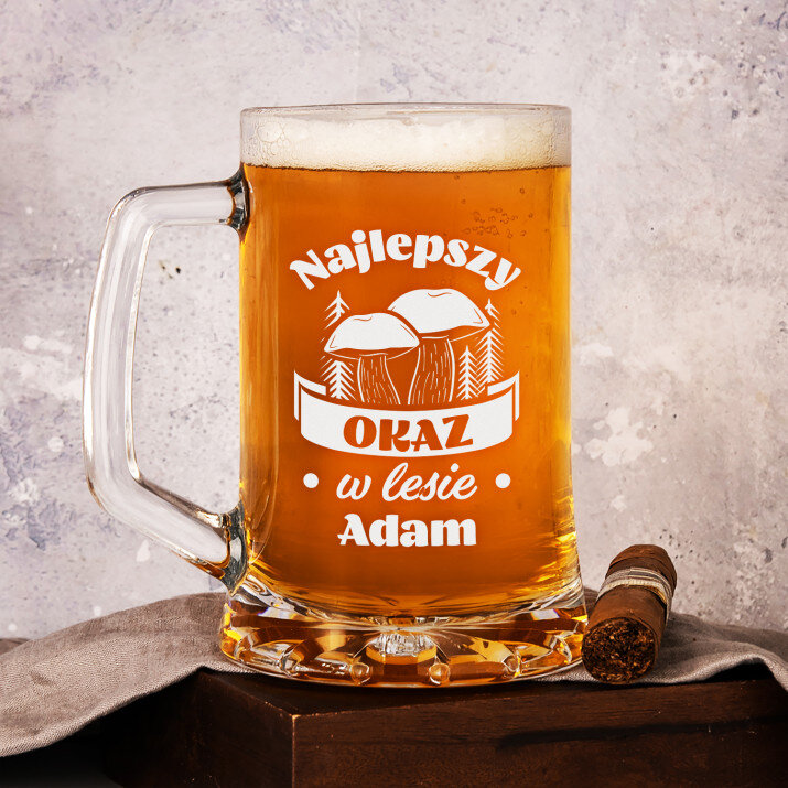 Najlepszy okaz w lesie - Personalizowany Kufel