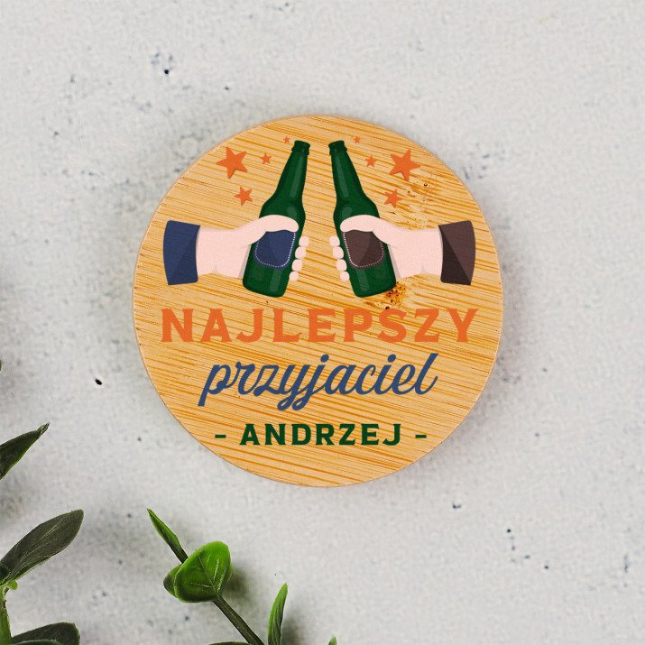 Najlepszy przyjaciel - Magnes z otwieraczem do butelek