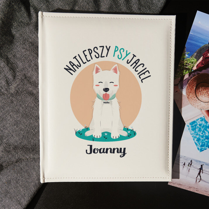 Najlepszy psyjaciel - Personalizowany Album na zdjęcia