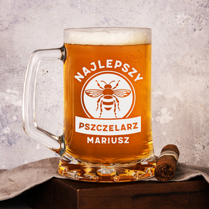 Najlepszy pszczelarz - Personalizowany Kufel