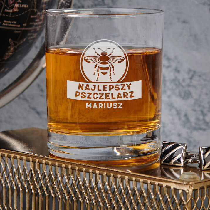 Najlepszy pszczelarz - Szklanka do whisky
