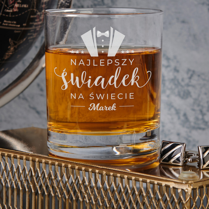 Najlepszy świadek - Szklanka do whisky