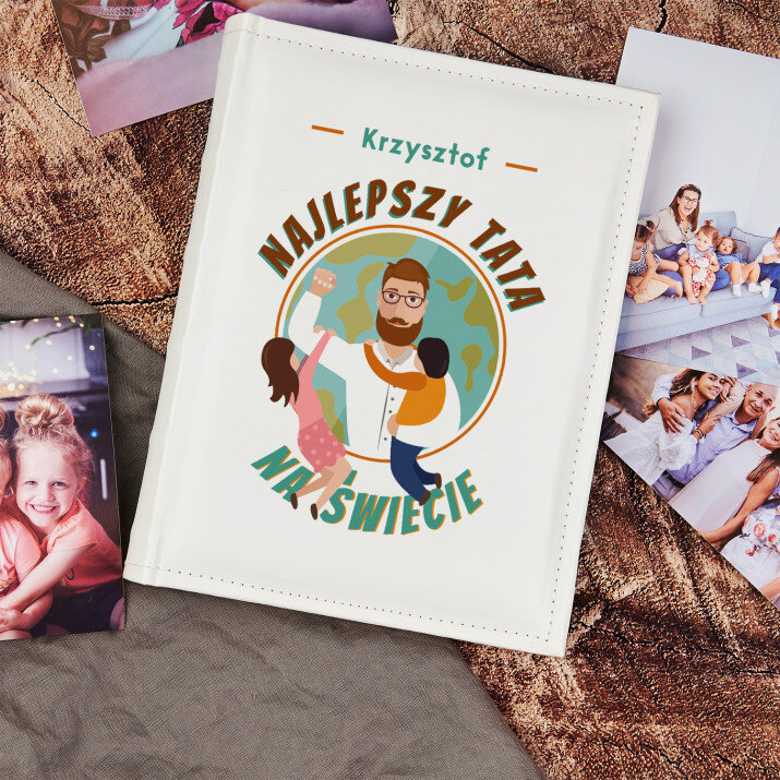 Najlepszy tata na świecie - Personalizowany Album na zdjęcia