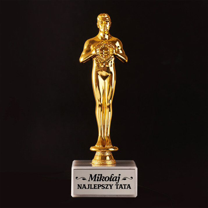 Najlepszy tata ornamenty - Statuetka