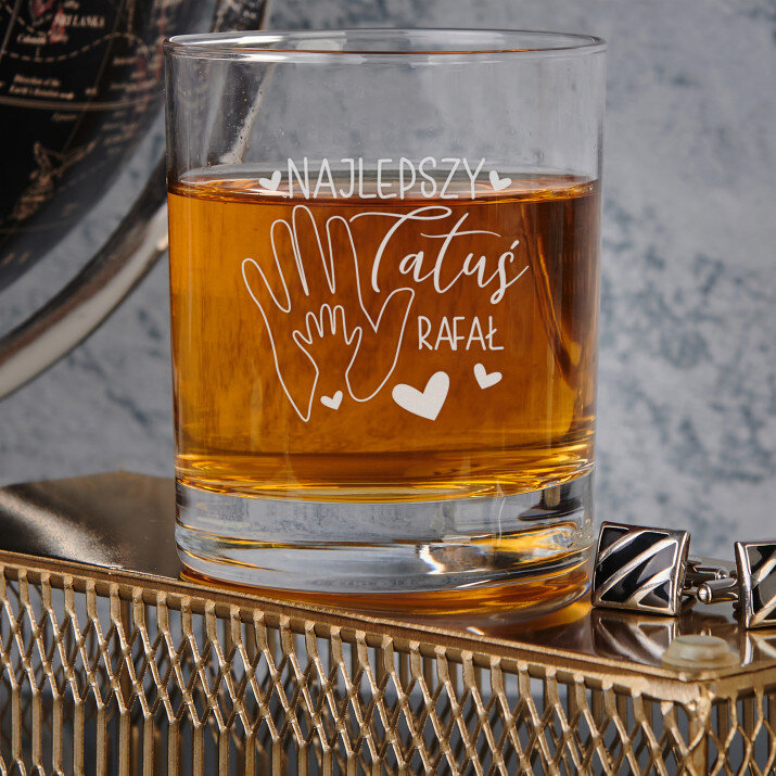 Najlepszy tatuś - Szklanka do whisky
