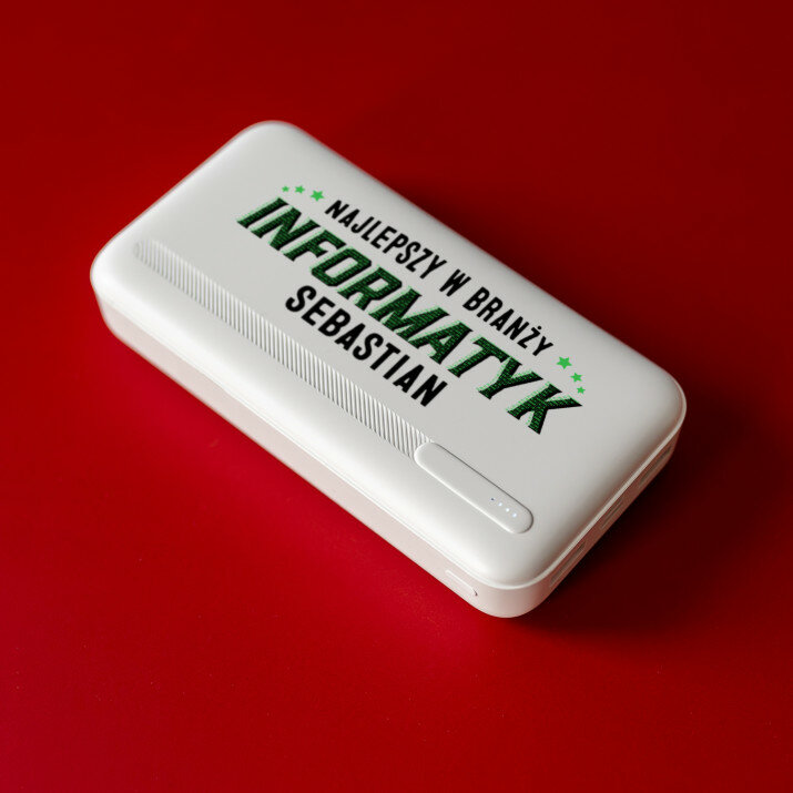 najlepszy w branży - Powerbank z nadrukiem 20000 mAh