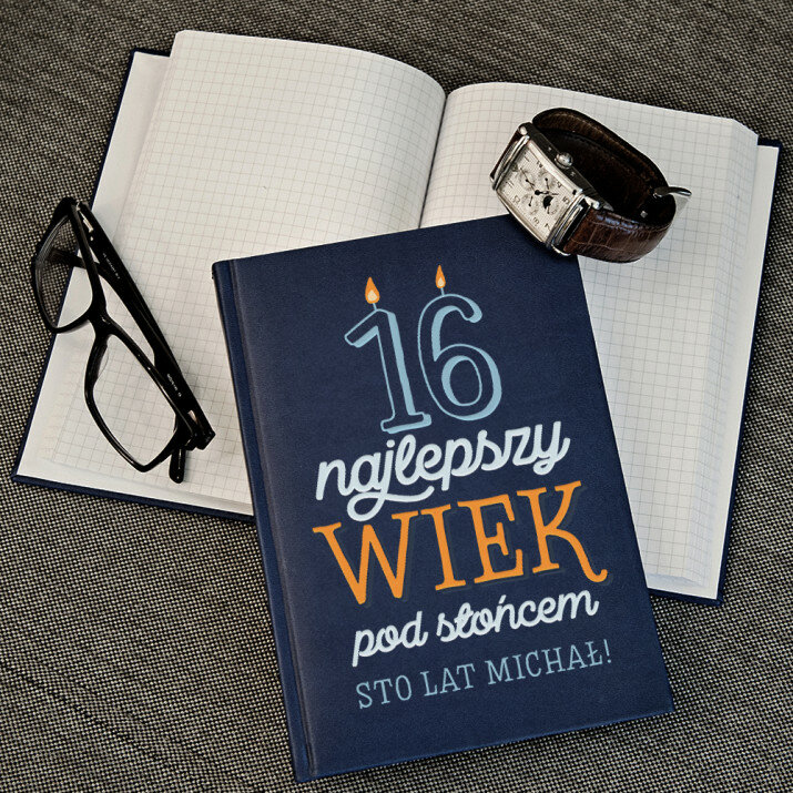 Najlepszy wiek pod słońcem - notatnik A5 z nadrukiem