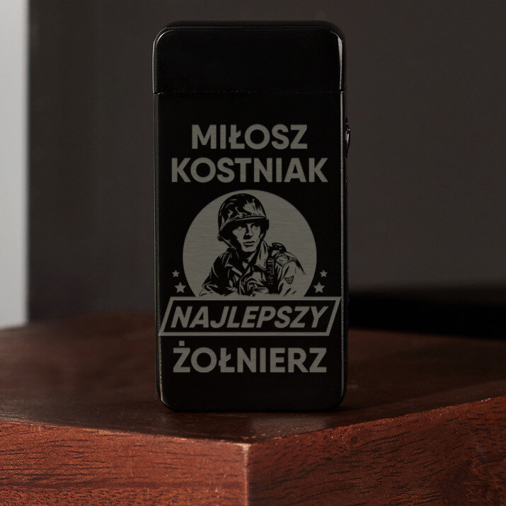 Najlepszy żołnierz - Zapalniczka plazmowa czarna