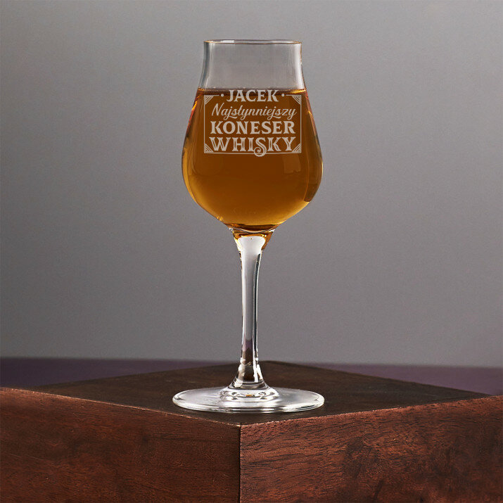 Najsłynniejszy koneser whisky - Kieliszek do whisky