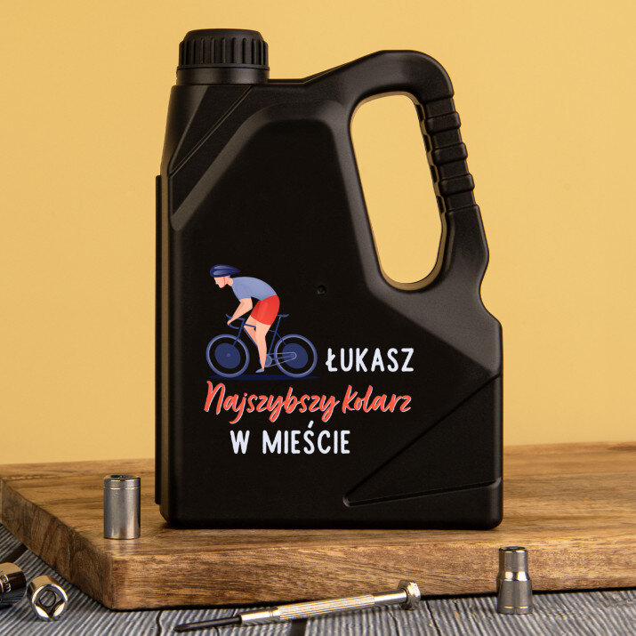 Najszybszy kolarz w mieście - Narzędzia w kanistrze