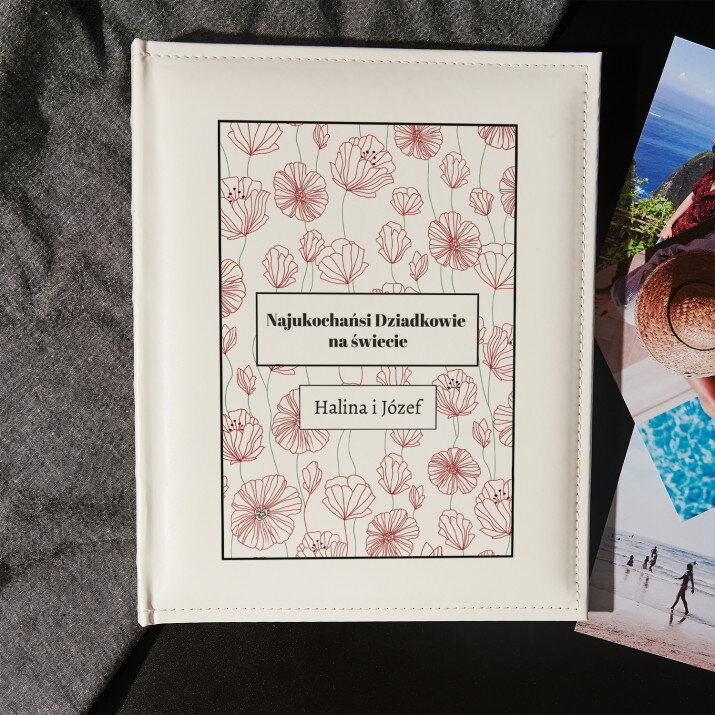 Najukochańsi dziadkowie - Personalizowany Album na zdjęcia
