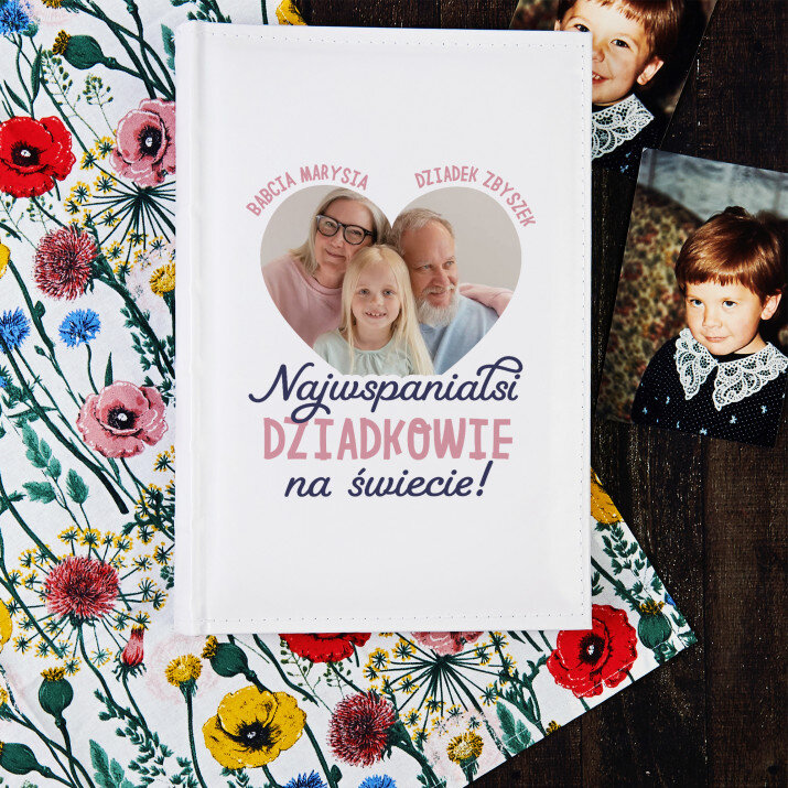 Najwspanialsi dziadkowie - Personalizowany Album na zdjęcia Najwspanialsi dziadkowie - Personalizowany Album na zdjęcia
