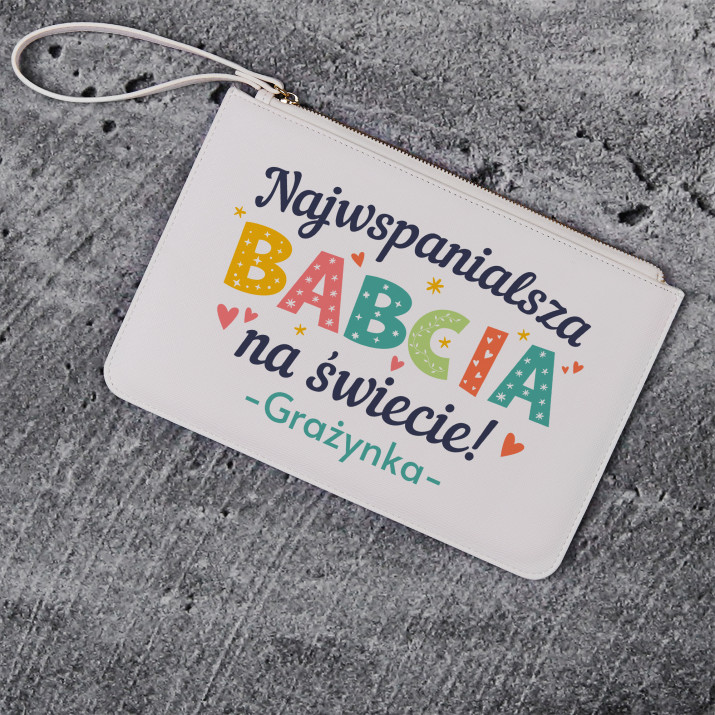 Najwspanialsza babcia - Kosmetyczka na dzień babci