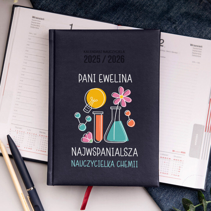 Najwspanialsza nauczycielka chemii - Kalendarz nauczyciela