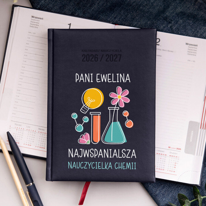 Najwspanialsza nauczycielka chemii - Kalendarz nauczyciela Najwspanialsza nauczycielka chemii - Kalendarz nauczyciela